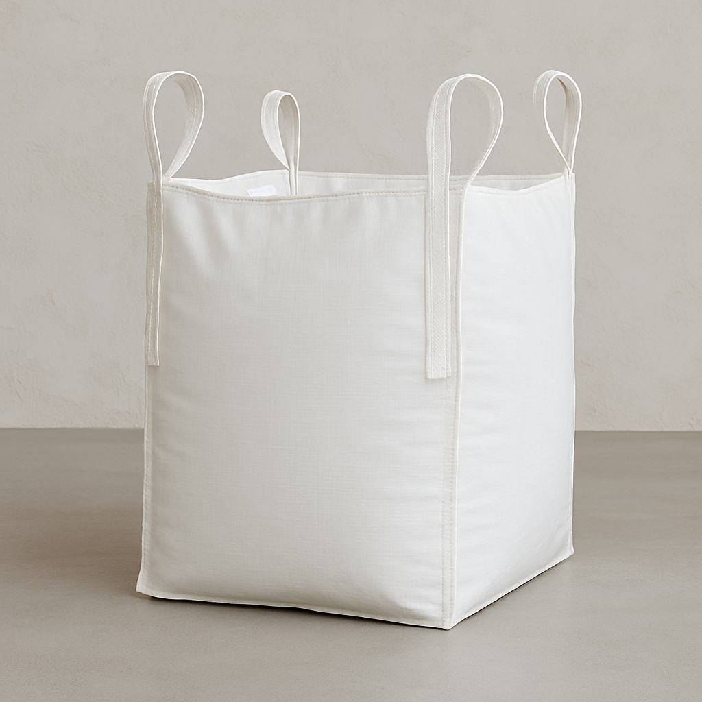 big bag blanco para cargas pesadas