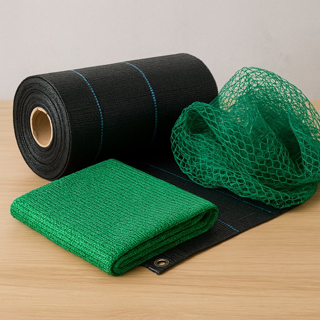 Mallas agrícolas, sombreo, antihierba, manto recogida aceituna